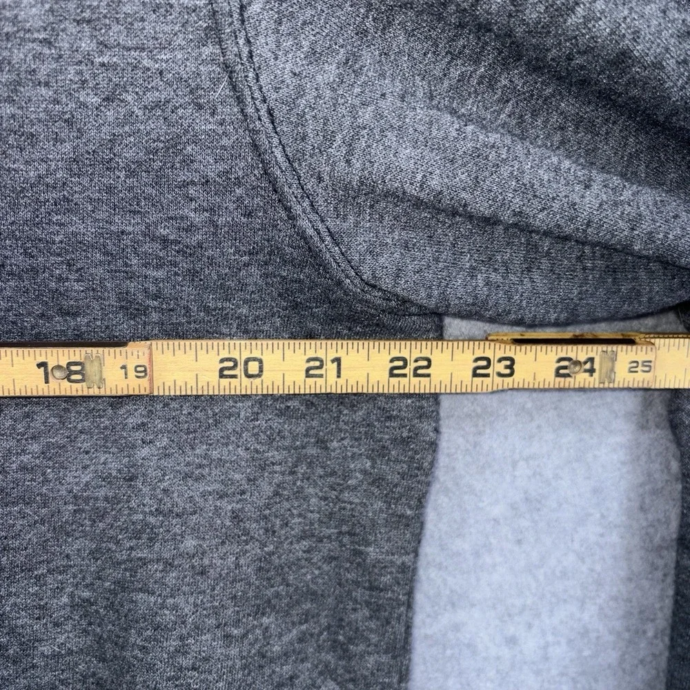 The North Face Mens Fleece‎ Hoodie Jim Beam Logo Medium Charcoal Gray